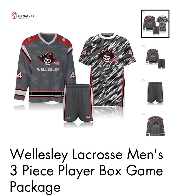 NEW Box Lacrosse Uniforms